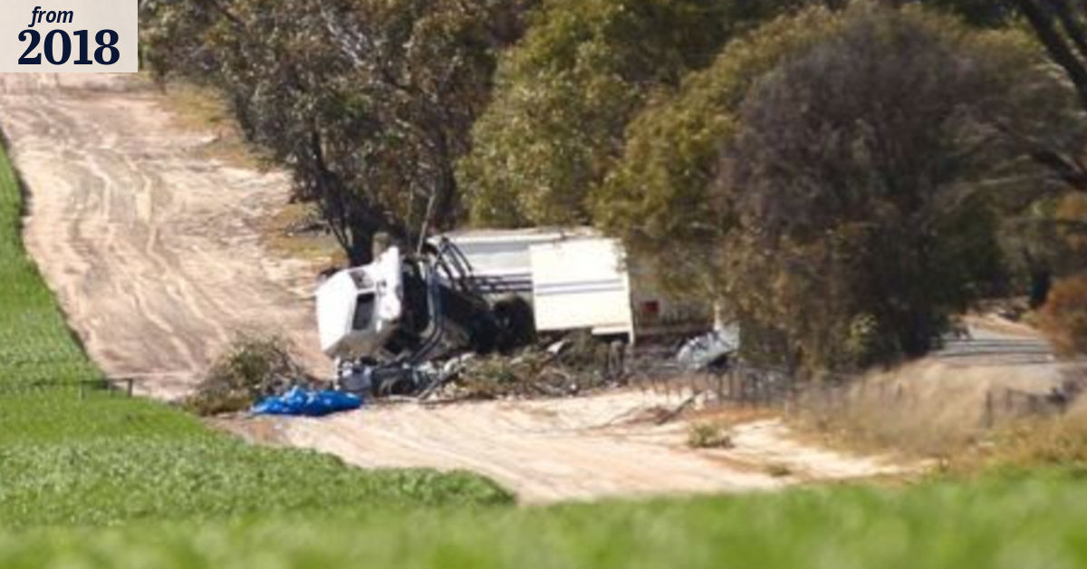 'A tragic scene': Truck driver charged after mum, son die in horror ...