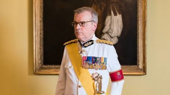 Major David Rankin-Hunt, aka official protocol adviser on The Crown.