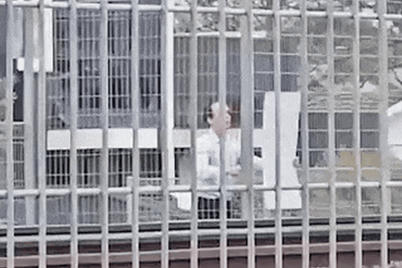 Mystery person rips down corflutes in Kingston.