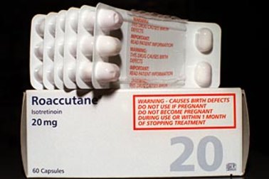 Roaccutane can cause birth defects.