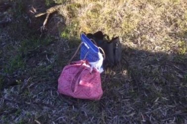 Bags belonging to the missing South Australian woman were later found near her abandoned car in Victoria’s Mallee region.