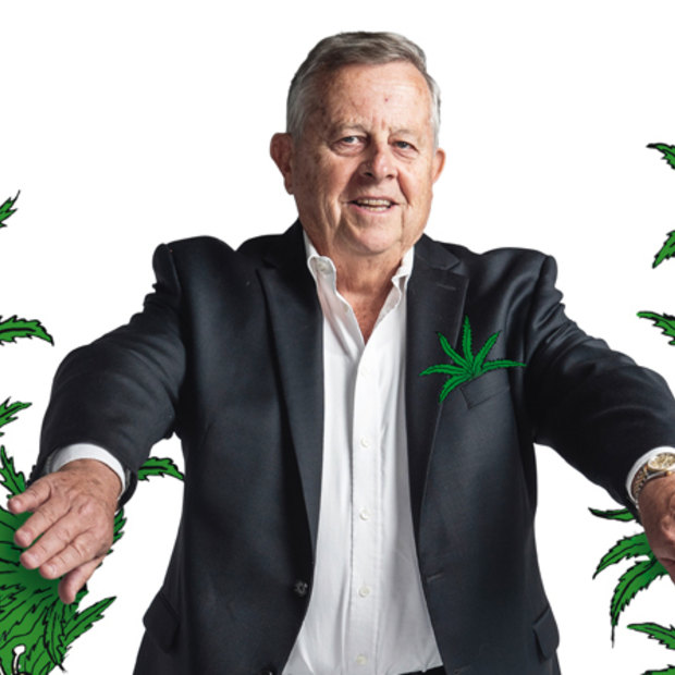 At 73, Barry Lambert listed his cannabis company Ecofibre on the Australian Stock Exchange.
