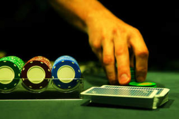 Most underage gambling involved informal games, such as poker. 