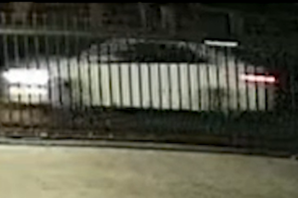Police are looking for this white Toyota Camry.