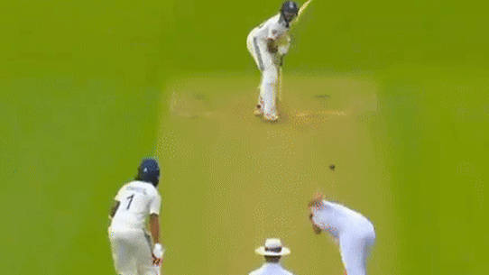 Josh Tongue sprayed his first over for England everywhere in the fifth Test against India.