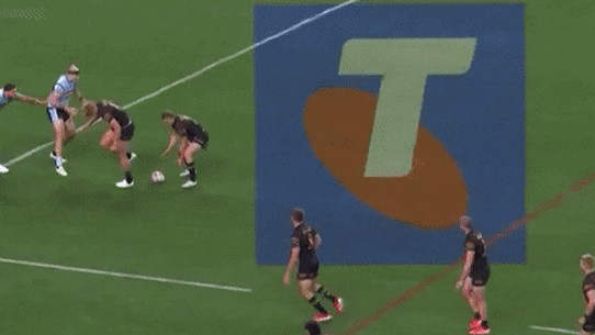 Nathan Cleary’s trick shot try-assist.