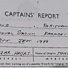 Allan Border’s captain’s report from the infamous 1988 Karachi Test. 