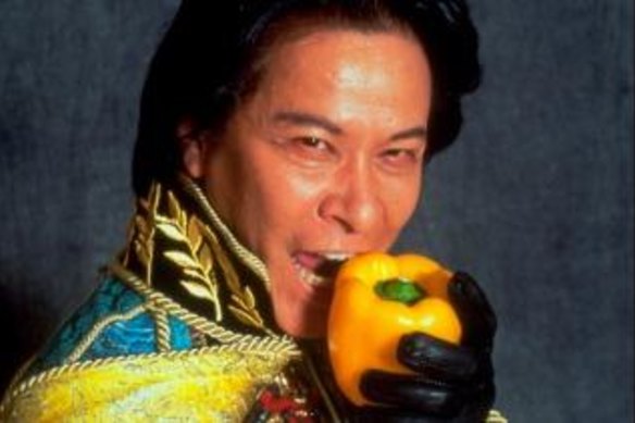 Takeshi Kaga of Iron Chef. Bring it back!