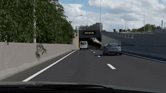 Rozelle interchange.