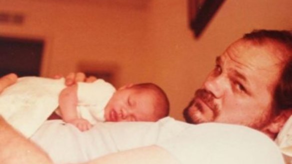 Thomas Markle, pictured here with baby Meghan Markle, may or may not attend his daughter's wedding.