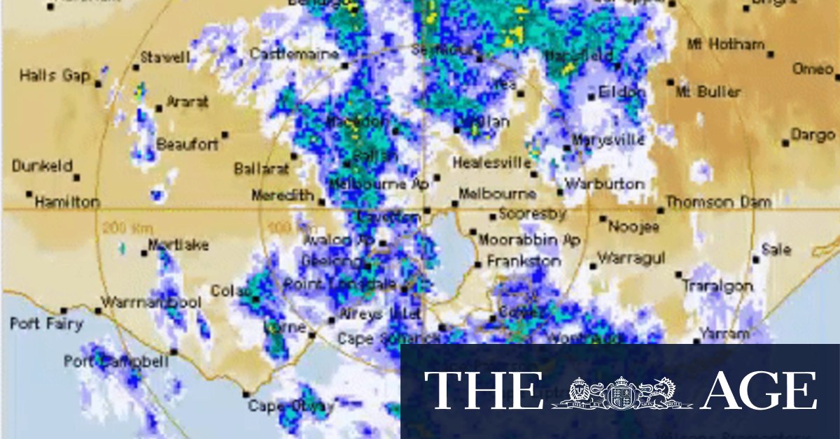 Melbourne weather Severe rain and wind warning for Victoria