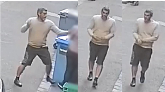 Police are investigating after a man was stabbed with a pencil in a Melbourne laneway on May 17. 