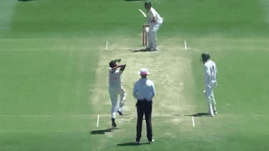 Sam Konstas holes out in the second innings of the SCG Test.