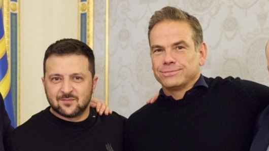 ‘Very important signal’: Zelensky welcomes Fox chief Lachlan Murdoch’s visit to Kyiv