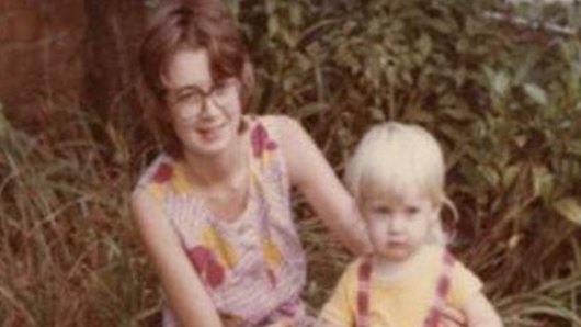 Missing mother Roxlyn Bowie with one of her children before her 1982 disappearance.