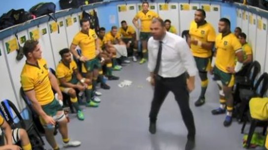 The Cheika spray that spurred Wallabies to epic comeback