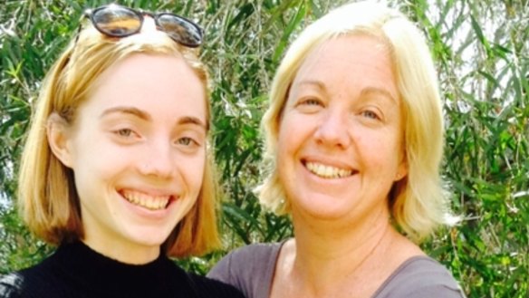 Keeli Cambourne and her daughter Molly.