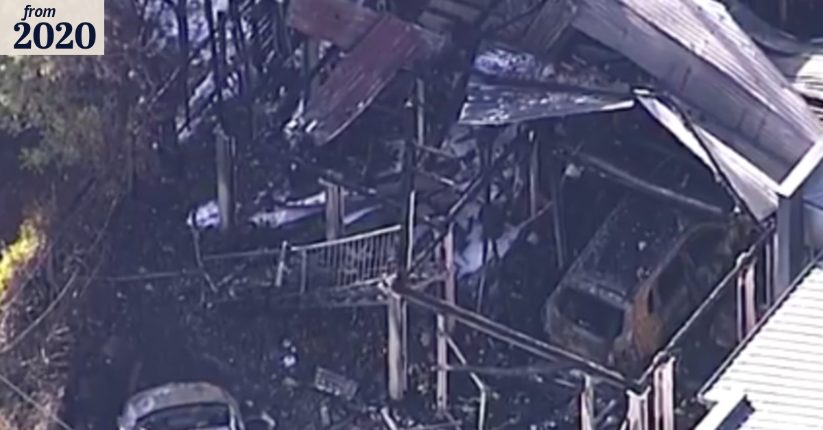 Man charged with four attempted murders after fire destroyed family's home
