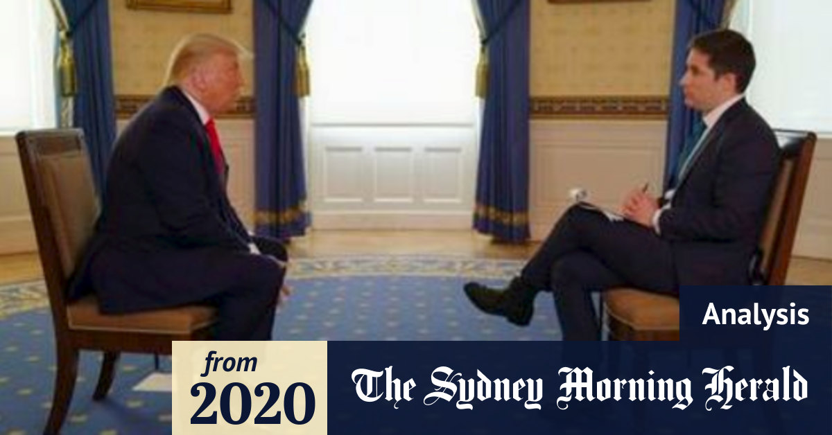 The stuff of memes: Australian reporter's hard-hitting Trump interview goes viral