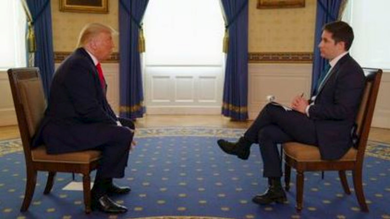 Trump Interview With Jonathan Swan Goes Viral