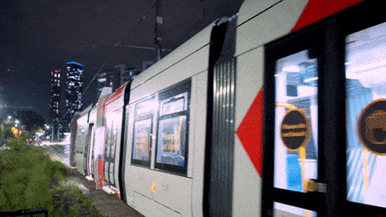The Parramatta Light Rail project has reached a major milestone in the heart of Western Sydney overnight, when the first tram rolled through Parramatta CBD as testing ramps up ahead of services beginning later this year.