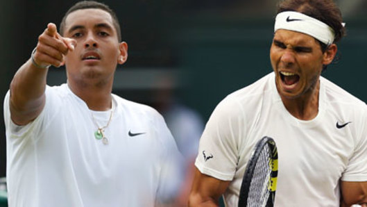 Kyrgios stunned Rafa Nadal to make the quarter-finals at the All England Club in 2014.