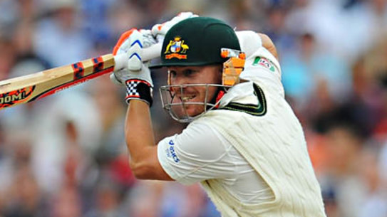David Warner is seeking is first hundred in an Ashes in England.