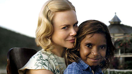 Nicole Kidman and Brandon Walters, who starred in Baz Luhrmann’s Australia.