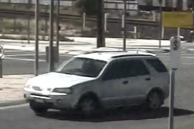 Police have released an image of the SUV, possibly a Ford Territory, which investigators believe may have had two female occupants at the time of the incident.  