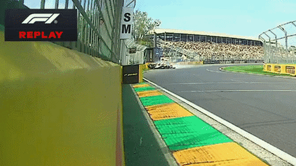 Kimi Antonelli’s crash ahead of qualifying at Albert Park.