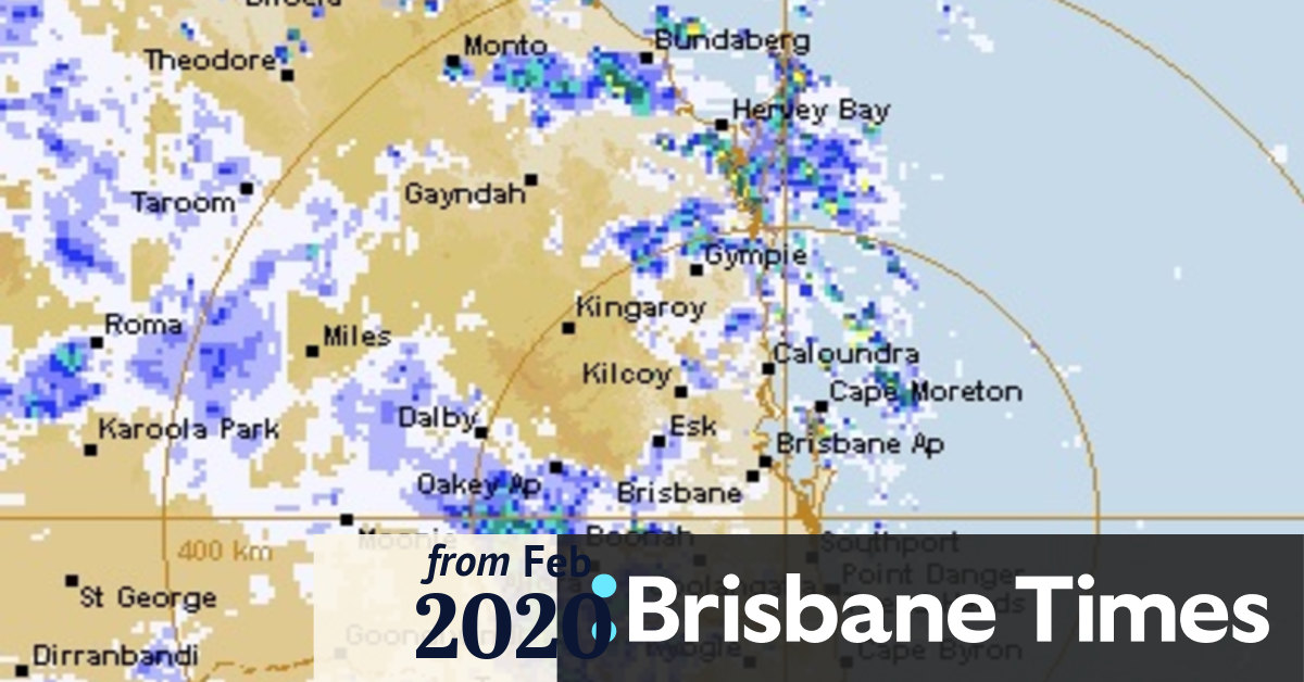 Bureau Predicts Downpour After Dark In Brisbane