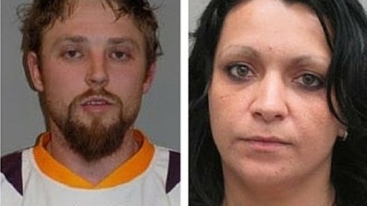 The victims - Cory Breton and Iuliana Triscaru.