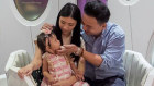 Chris Jung, of Gene Discovery, with his wife Louise Poon and daughter Kaysley Jung in Hong Kong.