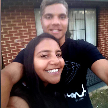 Stanley and sister Jacinta Miller.