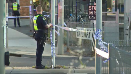 The attack unfolded near Seaford train station.