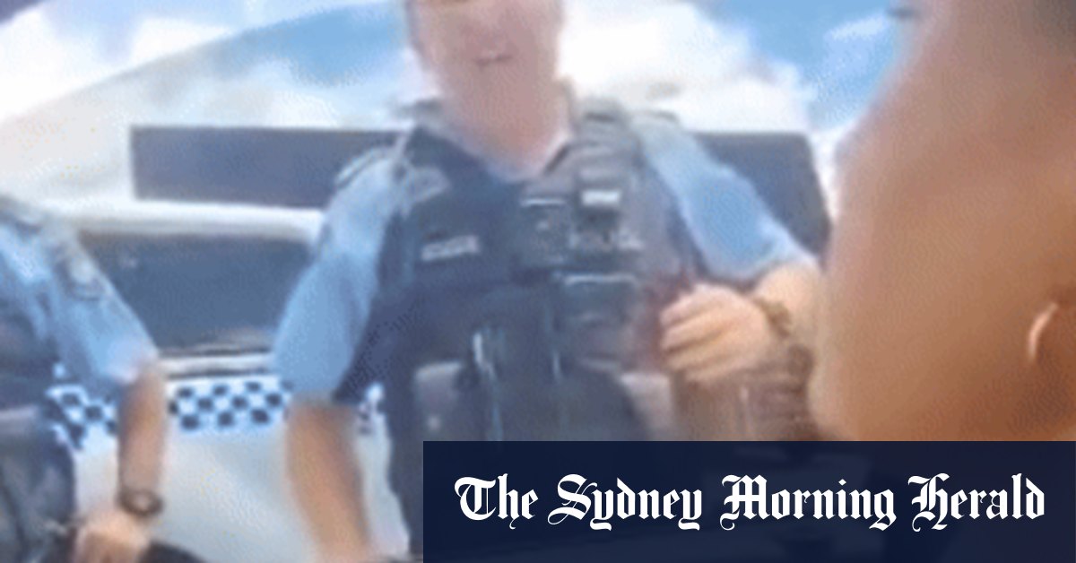 Her dramatic arrest went viral. Now Helen Delaney is accused of stalking police