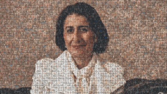 Gladys Berejiklian mosaic gif