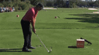 Charlie Woods gets a hole-in-one.