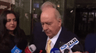 Alan Jones outside court.