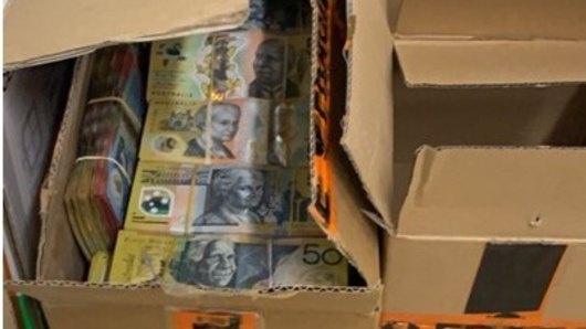 Over $640,000 of cash seized by AFP in Perth.