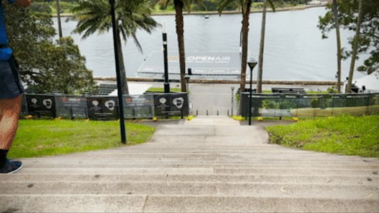 Stairs GIF for Julie Power