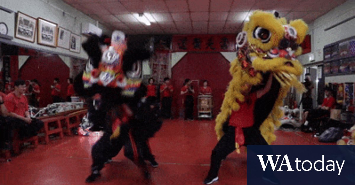 Lion dance training in Australia - Vimarsana News