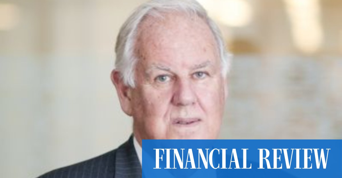 afr.com - Hannah Tattersall - Peter Gunn, truckie turned billionaire logistics titan, dies at 83