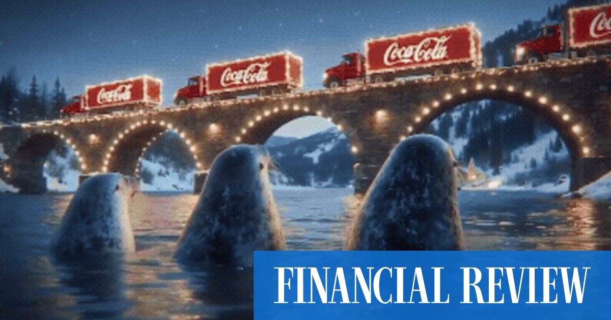 ‘Sloppy eyesore’: Are AI ads about to ruin Christmas?