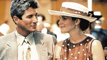Richard Gere's partner was seven when the hit flick, Pretty Woman, was shot.