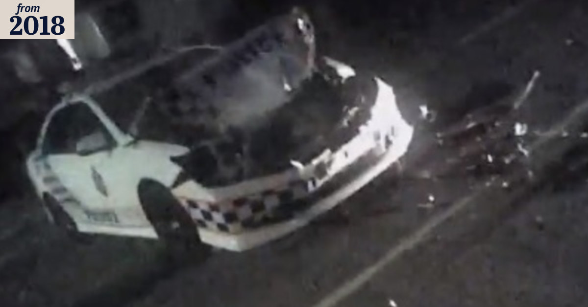 Teen charged after police car allegedly rammed north of Brisbane