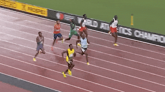 Gout Gout finished a gallant fourth in his semi-final.