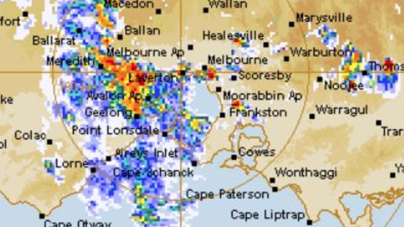 Melbourne Weather Live Updates Severe Storm Warning Issued By