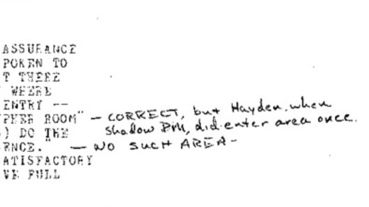 Close up: the mysterious handwritten addendum to a US diplomatic cable