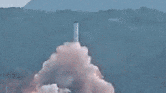 Chinese rocket accidentally takes off.
